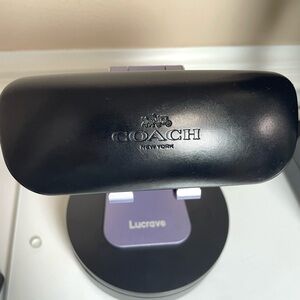 Coach Black Eyeglass Case